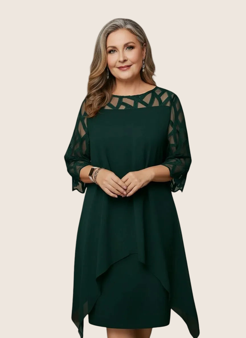Elara | Abito midi elegante e confortevole
