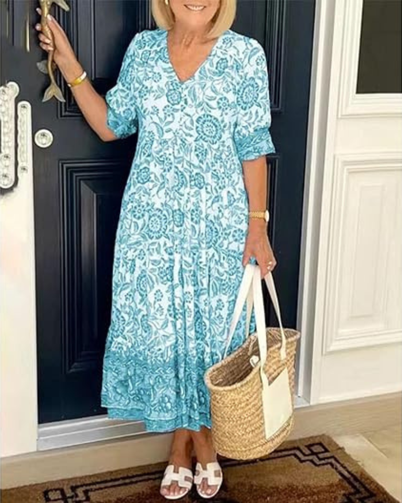 Nia – Vestito estivo alla moda, elegante e comodo per ogni occasione quotidiana