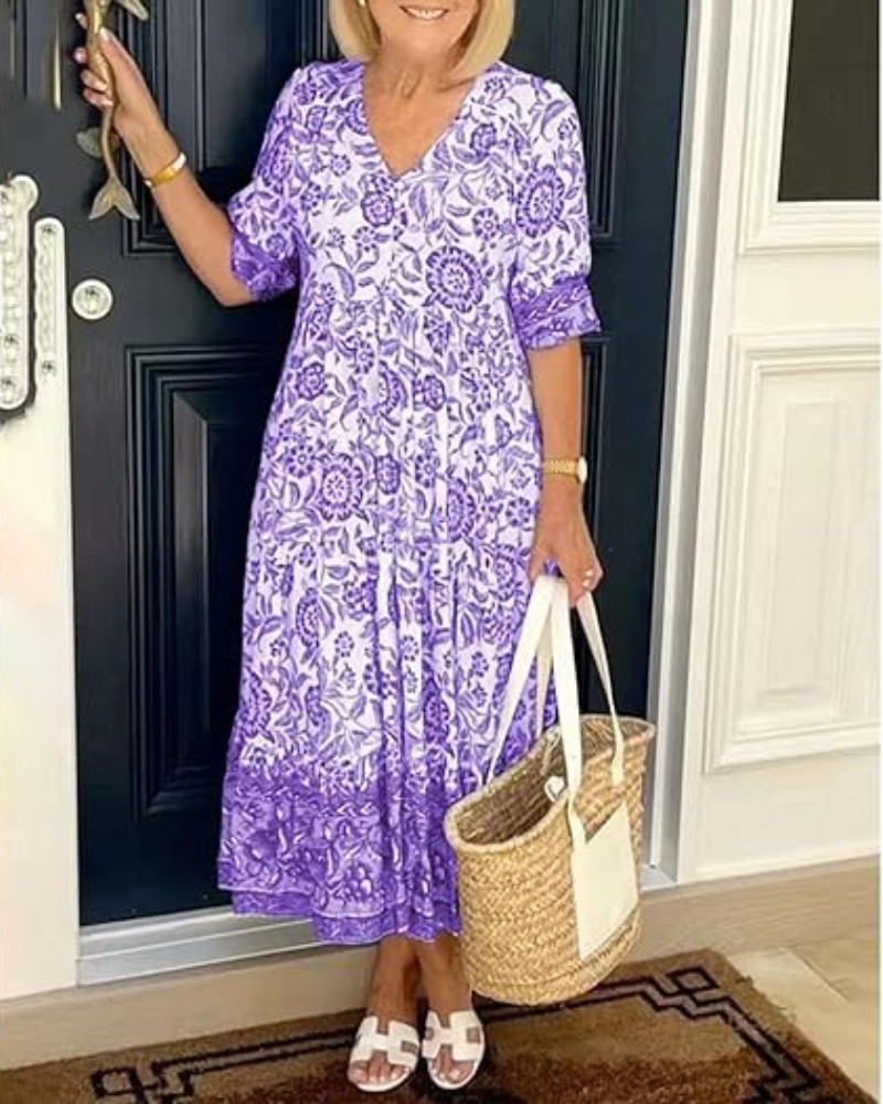 Nia – Vestito estivo alla moda, elegante e comodo per ogni occasione quotidiana