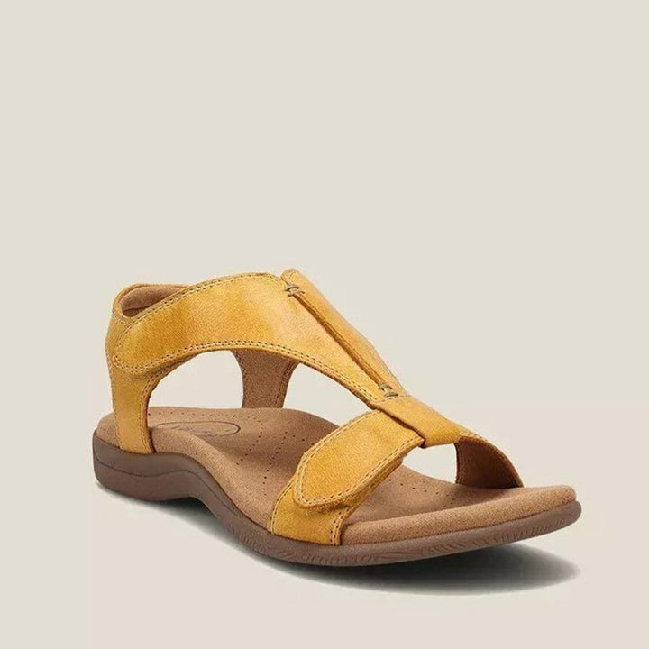Elisabeth™ | Sandalo Orthoflex in Pelle