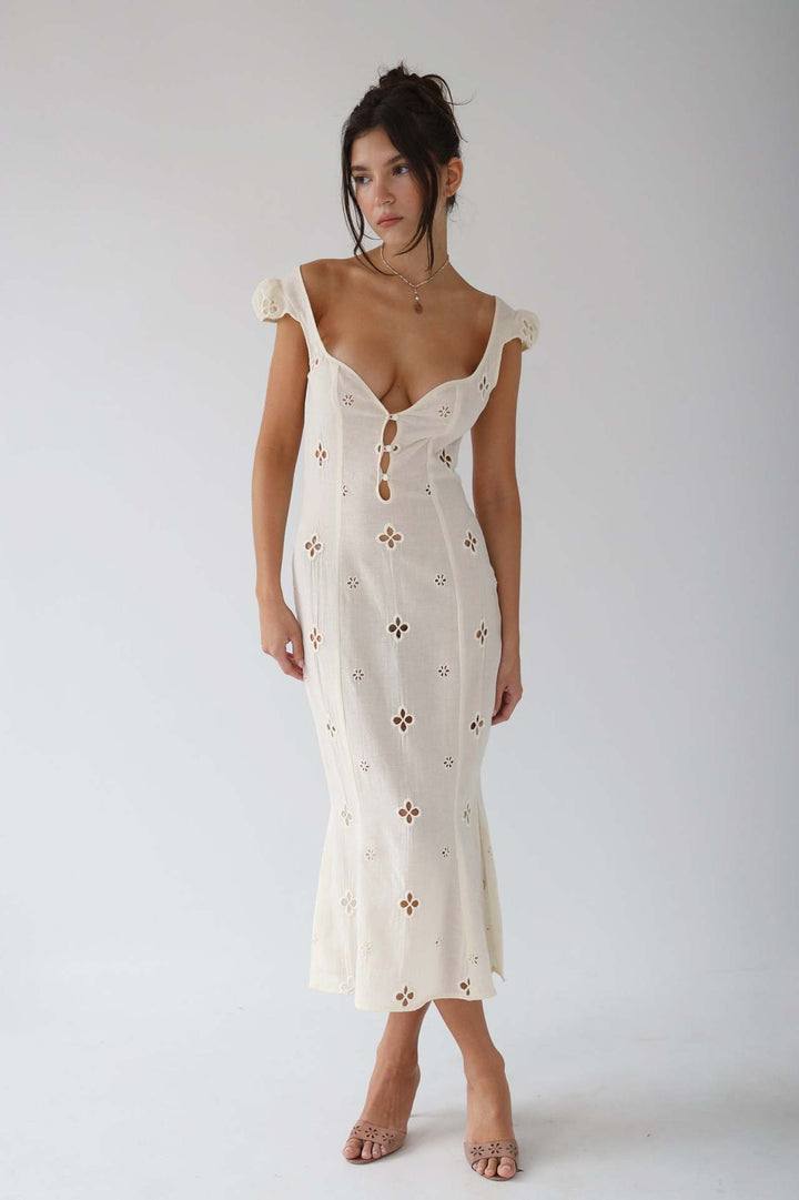 Isabeau™ - Vestito midi vintage