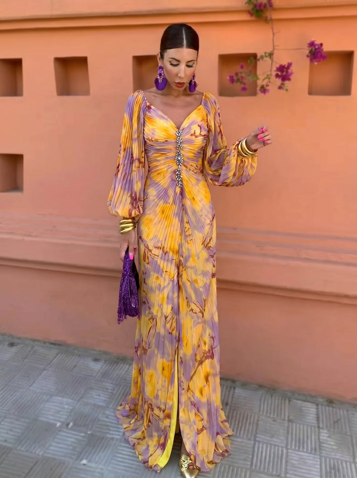 Kristine | Abito Elegante con Scollo a V