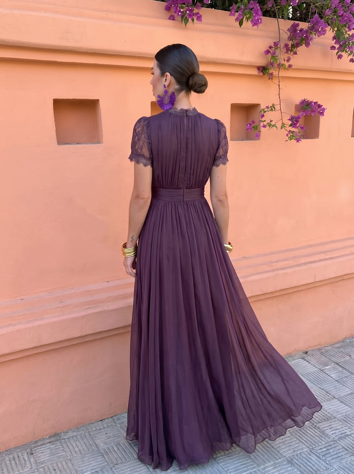 Ashley | Abito Lungo Vintage in Chiffon