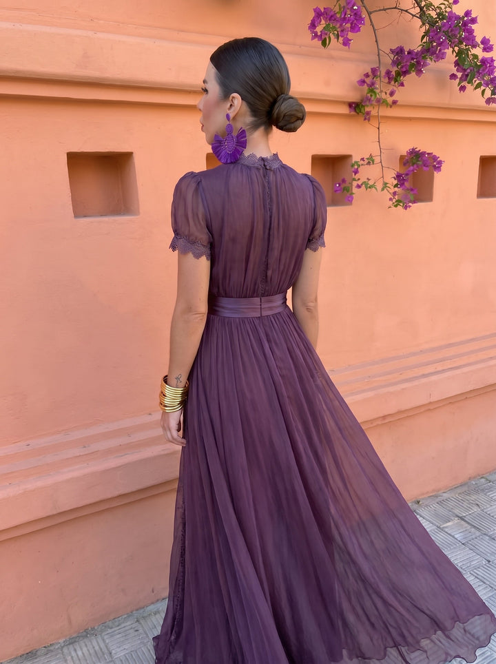 Ashley | Abito Lungo Vintage in Chiffon