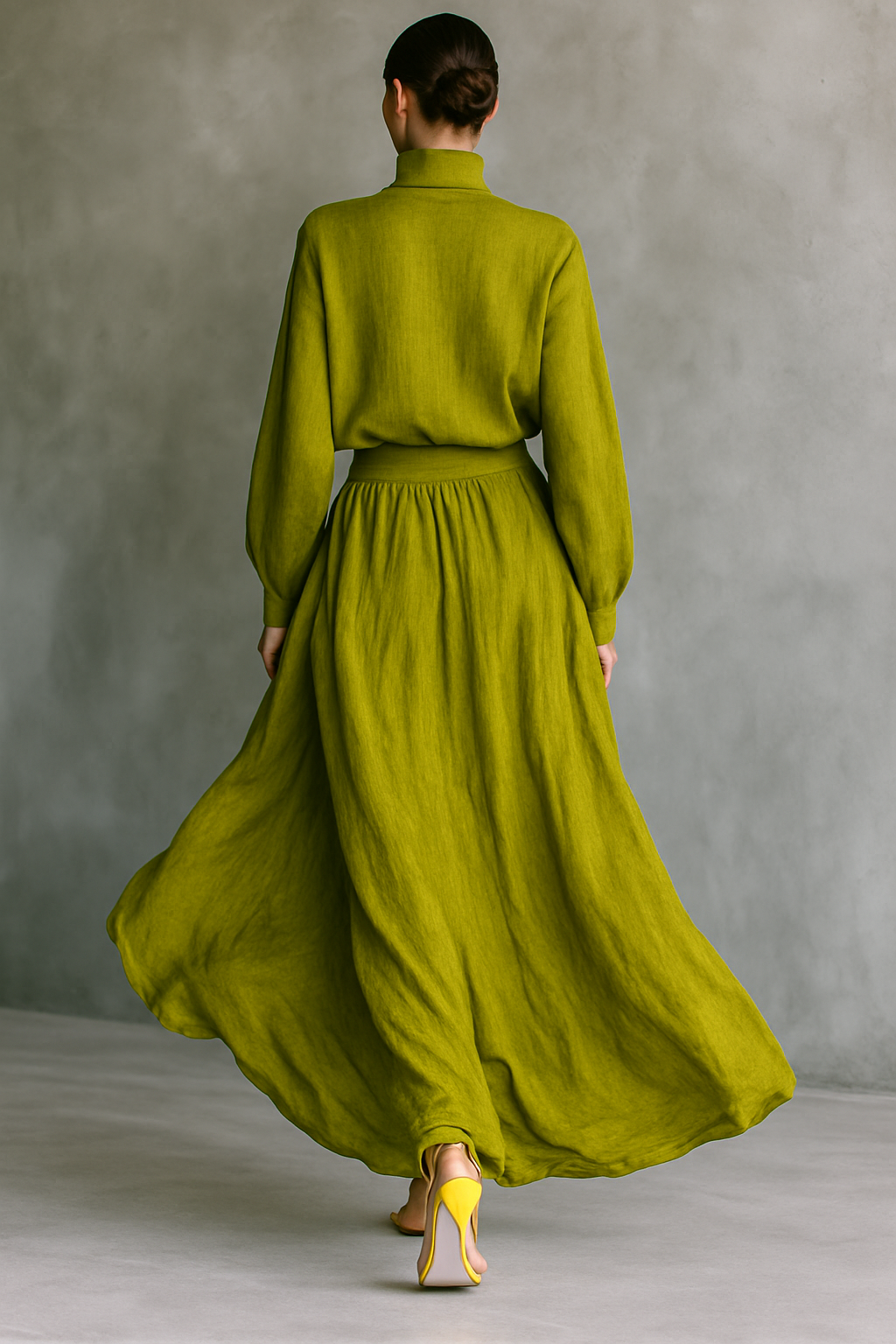 Mariela | Completo da donna verde
