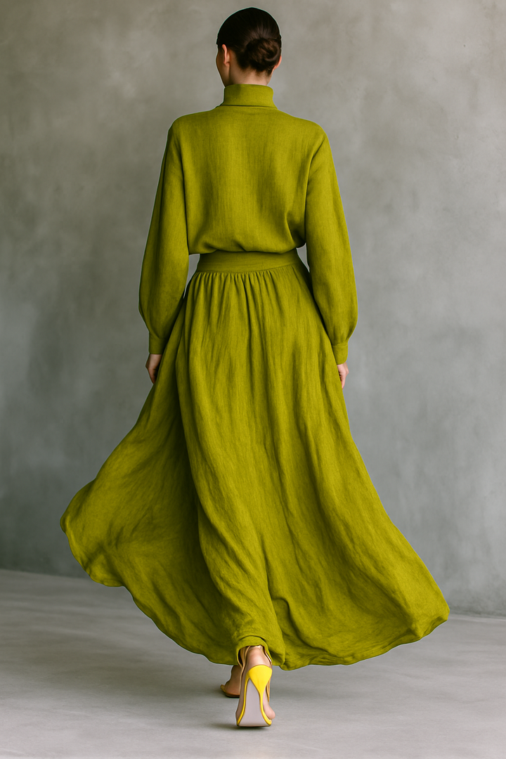 Mariela | Completo da donna verde