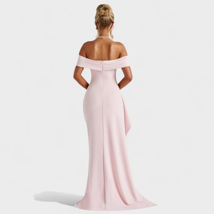 Joyce – Vestito Bardot Lungo