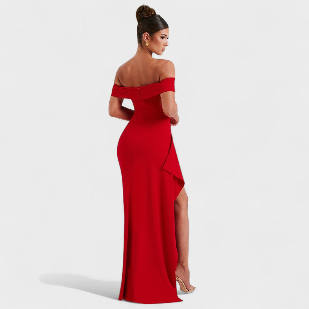 Joyce – Vestito Bardot Lungo