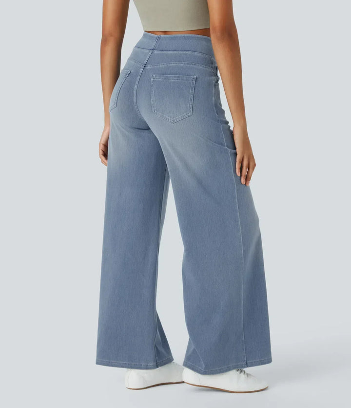Evie™ | Pantaloni Elasticizzati Comodi con Vita Alta