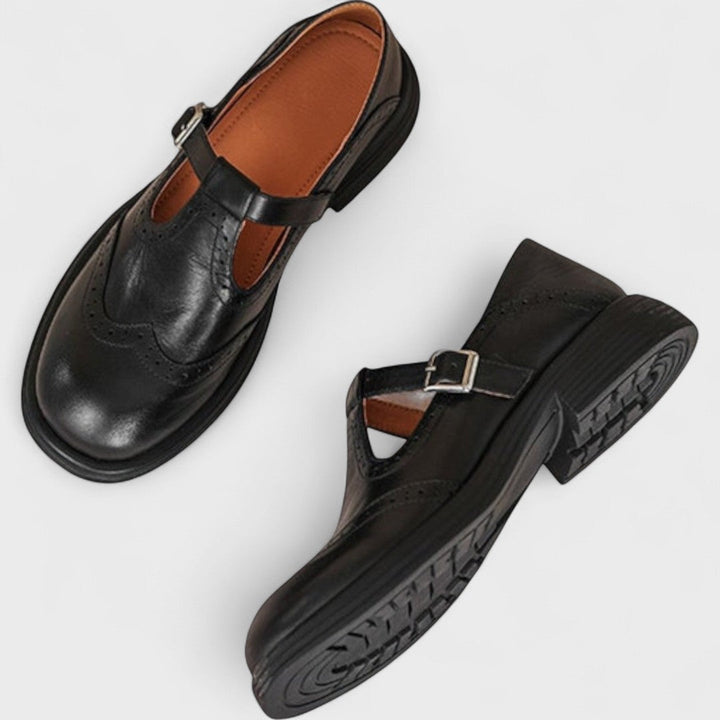 Elisa - Eleganza e Comfort Talon in Pelle