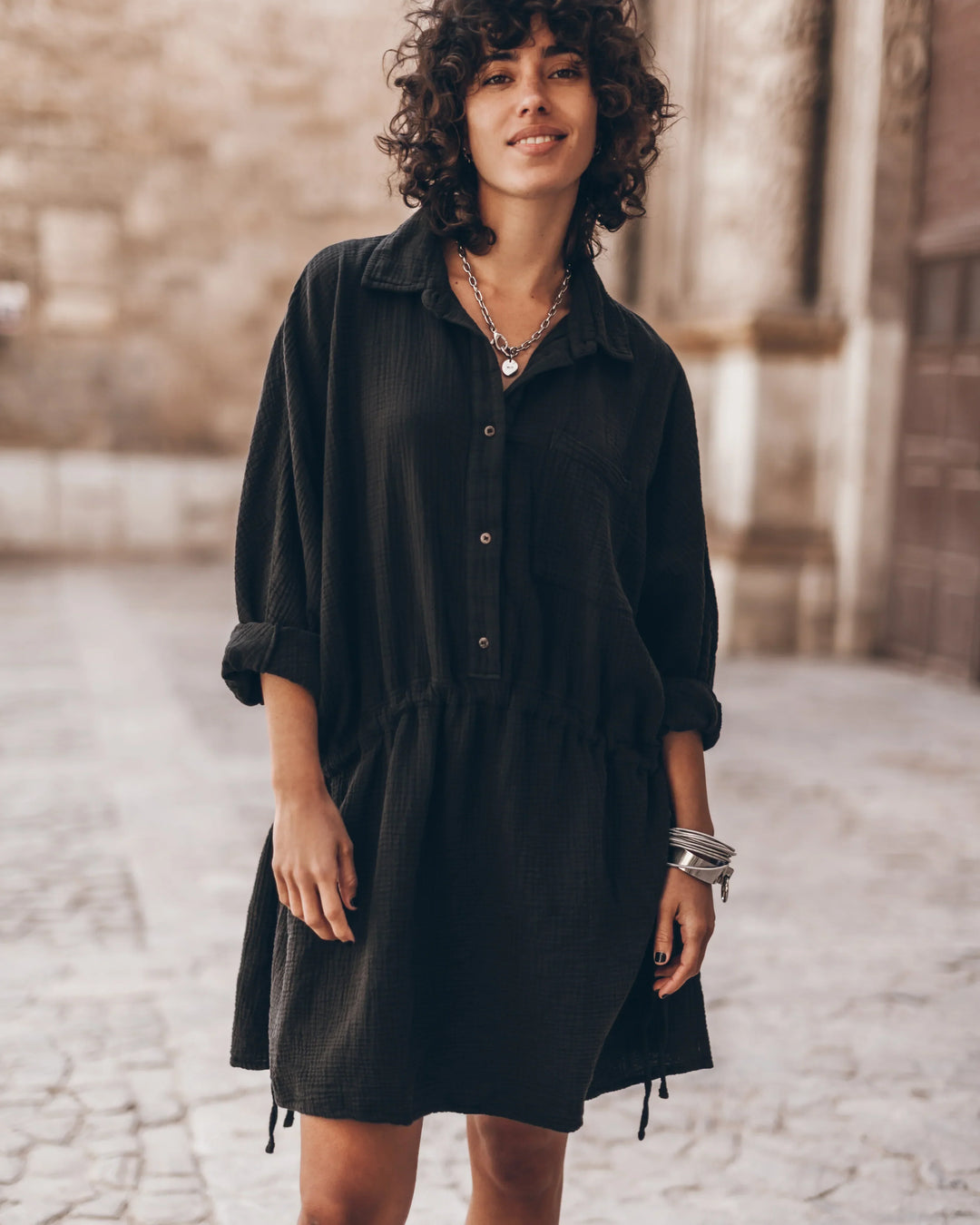 Quinn™ - Classico Abito Camicia Elegante per Ogni Occasione