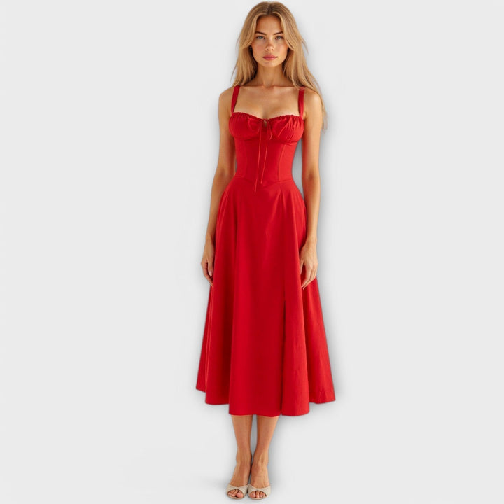 Kiana™ | Abito Midi con Corsetto