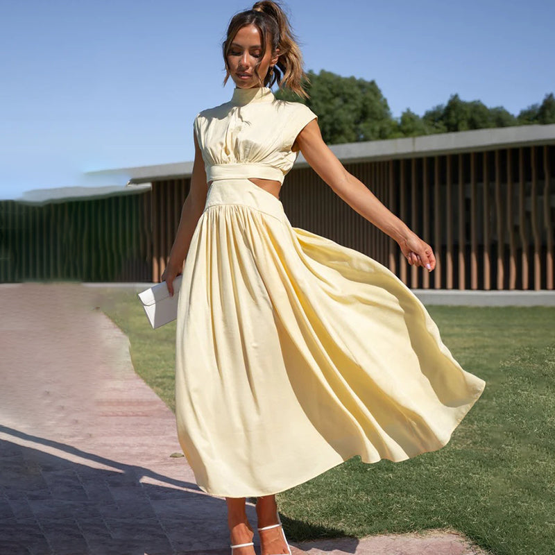 Diana™ | Abito Plissettato Chic